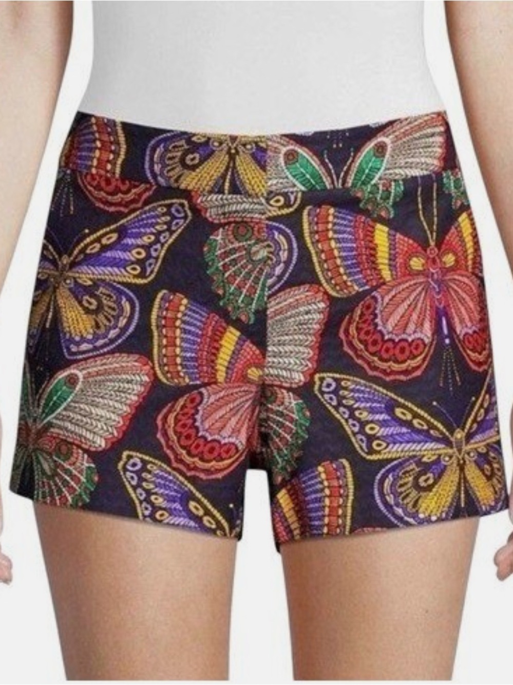 Trina Turk shorts butterfly print shorts